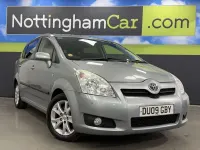 Used Toyota Corolla Verso SR 134 HP (98 kW) 2009 Silver MPV
