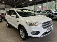 Used Ford Kuga Zetec 120 HP (88 kW) 2018 White SUV