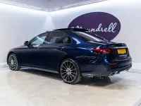 Used Mercedes E400 AMG line 2022 Blue Sedan