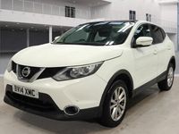 Used Nissan Qashqai Acenta Premium 110 HP (80 kW) 2014 White SUV