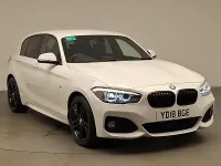 Used BMW 118 M Sport 136 HP (100 kW) 2018 White Hatchback