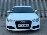 Used Audi A6 S-Line 190 HP (139 kW) 2014 White Estate
