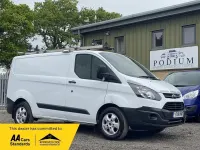 Käytetty Ford Transit Custom 105 HP (77 kW) 2018 Valkoinen Van