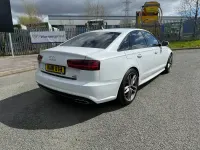 Używany Audi A6 S-Line 190 KM (139 kW) 2018 Biały Sedan/Limuzyna