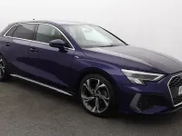 Used Audi A3 Sportback S-Line 110 HP (80 kW) 2023 Blue Hatchback