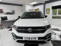 Used VW T-Cross Edition 115 HP (84 kW) 2019 White SUV