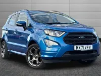 Used Ford Ecosport ST-Line 123 HP (90 kW) 2021 Blue SUV