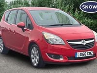 Used Vauxhall Meriva 101 HP (74 kW) 2016 Red MPV