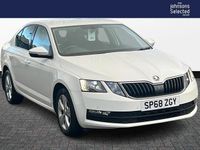 Used Skoda Octavia SE Technology 113 HP (83 kW) 2018 White Hatchback