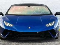 Used Lamborghini Huracán 640 HP (470 kW) 2018 Blue Cabriolet