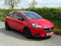 Second-hand Vauxhall Corsa 75 CP (55 kW) 2018 Roșu Hatchback