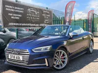 Used Audi A5 Cabriolet Comfort 2018 Blue Cabriolet