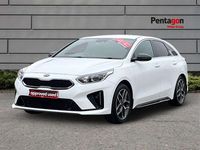 Used Kia ProCeed GT-Line 160 HP (117 kW) 2021 White Estate