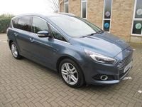 Used Ford S-MAX Titanium 165 HP (121 kW) 2018 Blue MPV