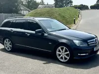 Used Mercedes C180 2011 Black Estate