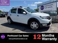 Used Dacia Sandero Lauréate 90 HP (66 kW) 2015 White Hatchback