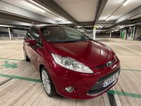 Used Ford Fiesta Titanium 94 HP (69 kW) 2009 Red Hatchback