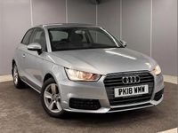 Begagnad Audi A1 Design 94 HK (69 kW) 2018 Silver Halvkombi