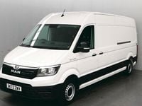 Used MAN TGE 140 HP (102 kW) 2022 White Van