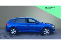 Used Skoda Scala SE 95 HP (69 kW) 2019 Blue Hatchback