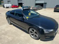 Used Audi A5 Black Edition 177 HP (130 kW) 2014 Black Coupe