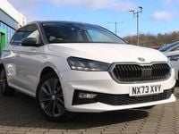 Used Skoda Fabia Colour Edition 94 HP (69 kW) 2023 Candy white body / graphite grey metallic roof Hatchback