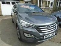 Used Hyundai Santa Fe Premium 194 HP (142 kW) 2015 Silver SUV