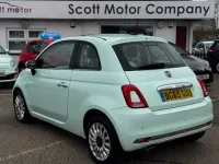 Used Fiat 500 Lounge 69 HP (50 kW) 2015 Green Hatchback