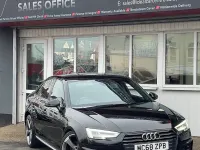 Used Audi A4 Black Edition 150 HP (110 kW) 2019 Black Sedan