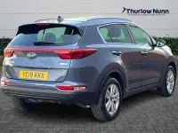 Usado Kia Sportage 130 HP (95 kW) 2018 Azul SUV