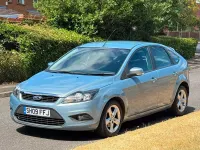 Used Ford Focus Zetec 2009 Blue Hatchback
