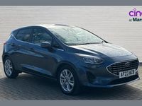Used Ford Fiesta Titanium 100 HP (73 kW) 2023 Chrome blue (premium colour) Hatchback