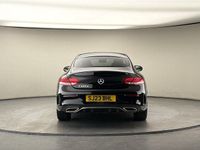 Used Mercedes C220 AMG line 194 HP (142 kW) 2022 Obsidian black Coupe