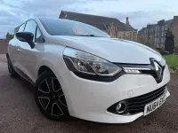 Used Renault Clio IV Dynamique 90 HP (66 kW) 2014 White Hatchback
