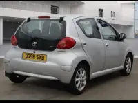 Used Toyota Aygo Platinum 67 HP (49 kW) 2008 Silver Hatchback
