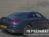 Used Mercedes CLA200 AMG Line Premium 163 HP (119 kW) 2023 Blue Coupe