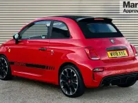 Używany Abarth 595 Competizione 180 KM (132 kW) 2018 Czerwony Kabriolet