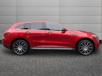 Used Mercedes EQC400 AMG line 300 kW (408 HP) 2023 Red SUV