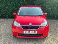 Used Skoda Citigo SE 60 HP (44 kW) 2014 Red Hatchback