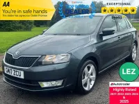 Used Skoda Rapid SE 90 HP (66 kW) 2017 Grey Hatchback