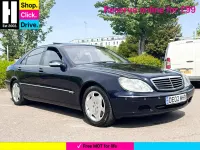 Used Mercedes S600L 2002 Blue Sedan