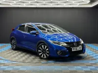Used Honda Civic SE Plus 2016 Blue Hatchback