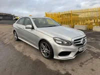 Begagnad Mercedes E250 AMG 2014 Silver Sedan