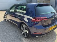 Used VW Golf VII R 300 HP (220 kW) 2019 Blue Hatchback