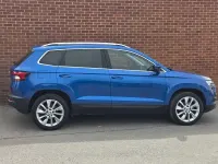 Used Skoda Karoq SE L 110 HP (80 kW) 2021 Blue SUV