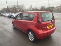 Used Nissan Note Visia 110 HP (80 kW) 2009 Red Hatchback