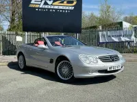 Used Mercedes SL500 306 HP (225 kW) 2003 Silver Cabriolet