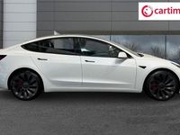 Used Tesla Model 3 Performance 461 kW (627 HP) 2021 White Sedan