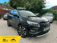 Used Vauxhall Grandland X Elite 130 HP (95 kW) 2018 Black SUV