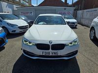 Begagnad BMW 320 Sport Line 2018 Vit Sedan